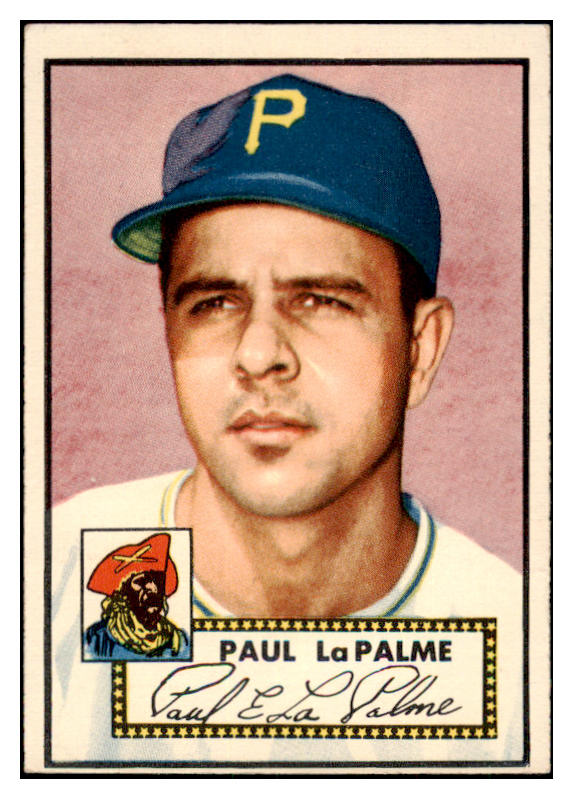 1952 Topps Baseball #166 Paul Lapalme Pirates EX-MT 486905
