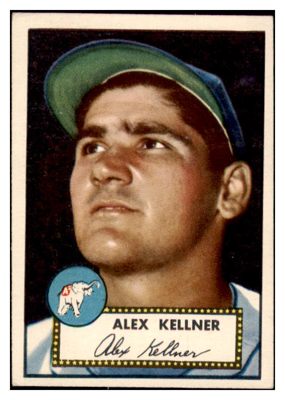 1952 Topps Baseball #201 Alex Kellner A's EX-MT 486906