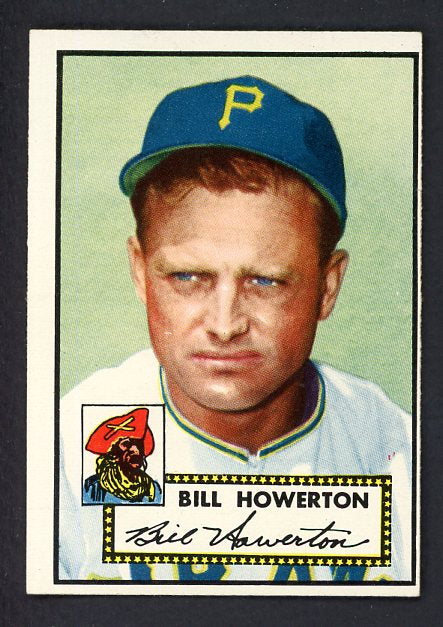 1952 Topps Baseball #167 Bill Howerton Pirates EX 486912