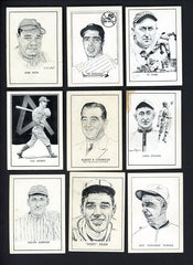 1950 Callahan Baseball Set DiMaggio Chandler Ruth 486921