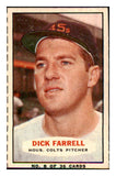1963 Bazooka Baseball #008 Dick Farrell Colt . 45s EX-MT 486994