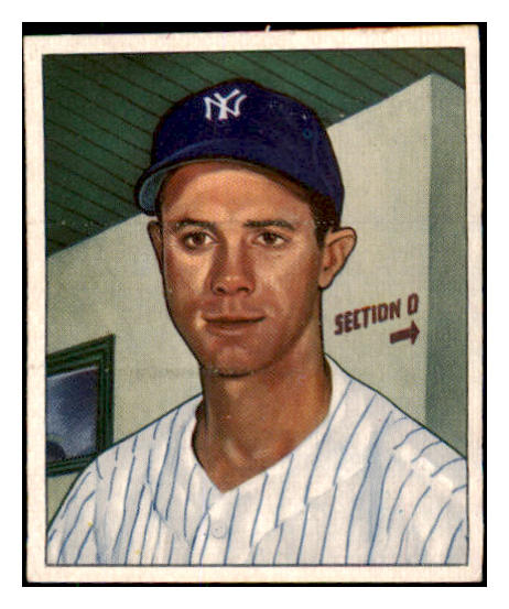 1950 Bowman Baseball #154 Gus Niarhos Yankees EX-MT 487079