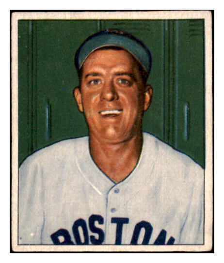 1950 Bowman Baseball #136 Warren Rosar Red Sox EX-MT 487080