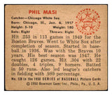 1950 Bowman Baseball #128 Phil Masi White Sox VG-EX 487089