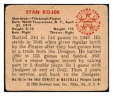 1950 Bowman Baseball #086 Stan Rojek Pirates VG-EX 487106