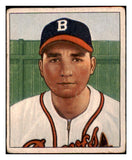 1950 Bowman Baseball #074 Johnny Antonelli Braves VG-EX 487152
