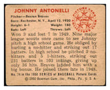 1950 Bowman Baseball #074 Johnny Antonelli Braves VG-EX 487152