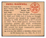 1950 Bowman Baseball #063 Ewell Blackwell Reds VG-EX 487153