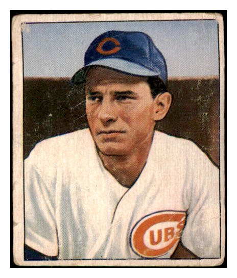 1950 Bowman Baseball #060 Andy Pafko Cubs VG 487167