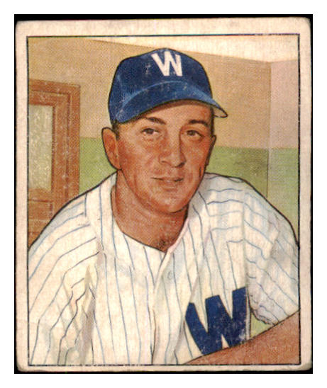 1950 Bowman Baseball #052 Sam Mele Senators VG 487168