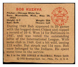 1950 Bowman Baseball #005 Bob Kuzava White Sox VG 487171