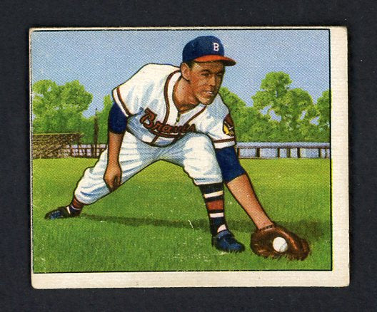 1950 Bowman Baseball #055 Buddy Kerr Braves VG-EX 487175
