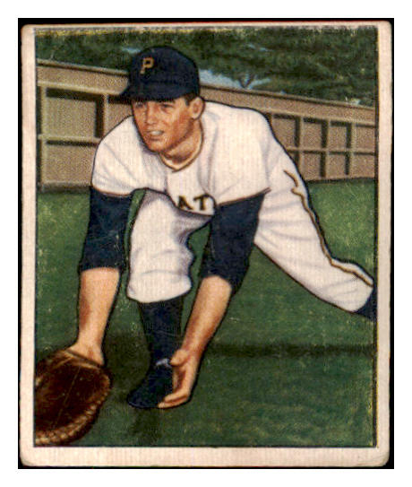 1950 Bowman Baseball #244 Dale Coogan Pirates Fair ink back 487180