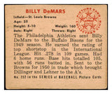 1950 Bowman Baseball #252 Bill Demars Browns VG-EX 487187