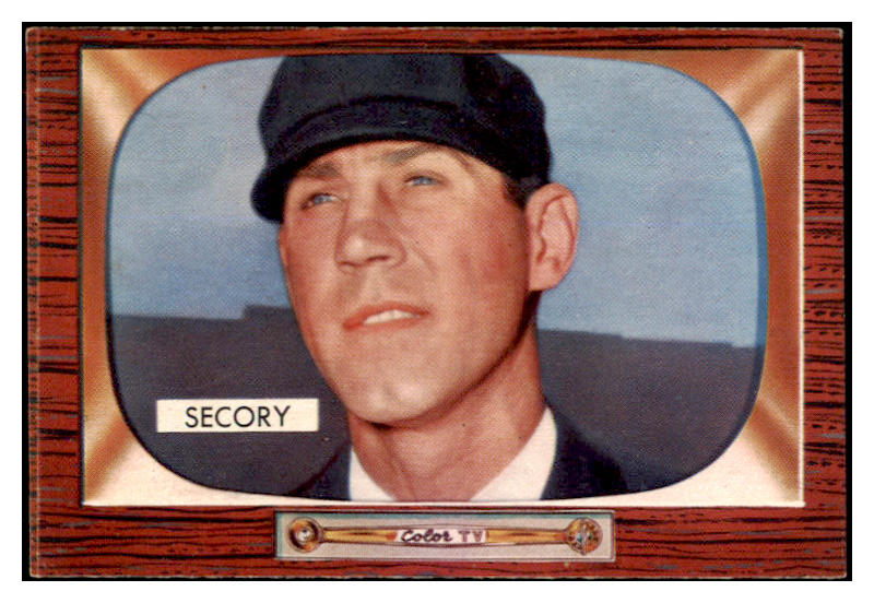1955 Bowman Baseball #286 Frank Secory Umpire EX-MT 487256