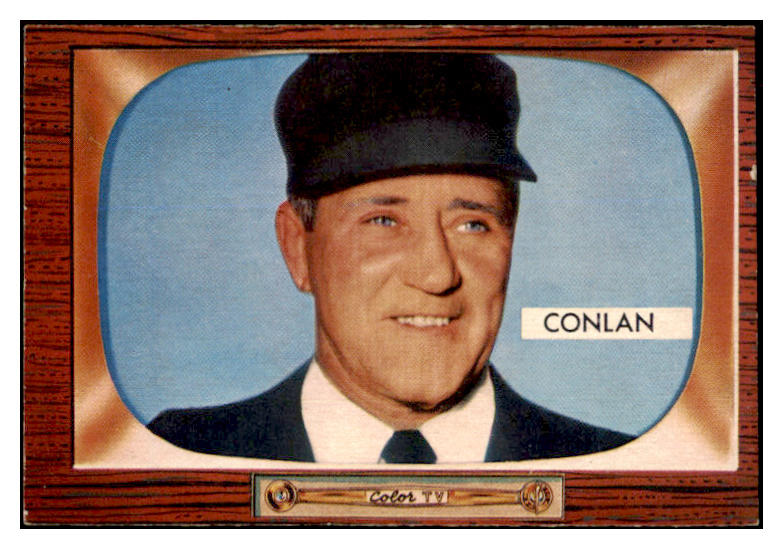 1955 Bowman Baseball #303 Jocko Conlan Umpire EX+/EX-MT 487258