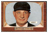 1955 Bowman Baseball #281 Charles Berry Umpire Good 487265