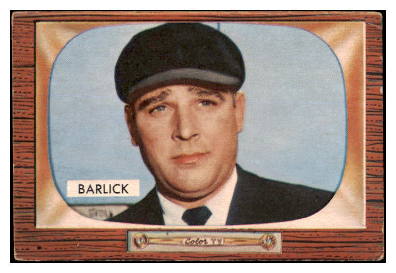 1955 Bowman Baseball #265 Al Barlick Umpire VG-EX 487270