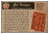 1955 Bowman Baseball #158 Gil Hodges Dodgers FR-GD 487280