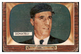 1955 Bowman Baseball #313 Augie Donatelli Umpire FR-GD 487283
