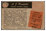1955 Bowman Baseball #313 Augie Donatelli Umpire FR-GD 487283