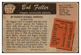 1955 Bowman Baseball #134 Bob Feller Indians FR-GD 487285