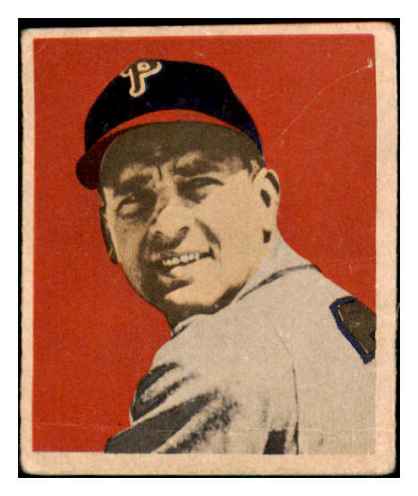 1949 Bowman Baseball #030 Andy Seminick Phillies VG-EX 487329