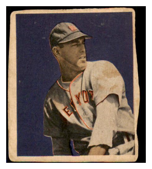 1949 Bowman Baseball #035 Vic Raschi Yankees Fair 487337