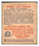 1949 Bowman Baseball #040 George Munger Cardinals VG-EX 487346