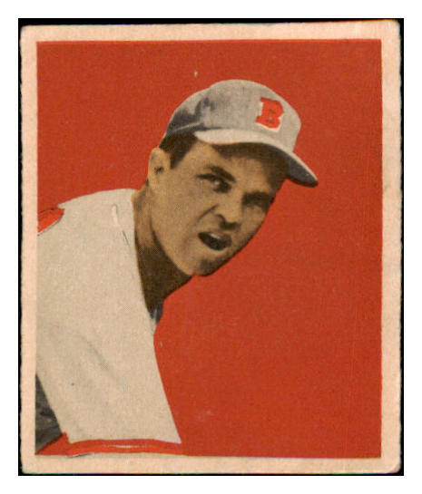 1949 Bowman Baseball #047 Johnny Sain Braves EX 487361