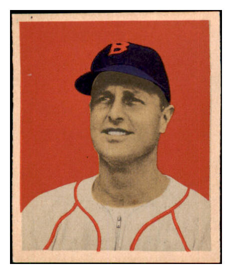 1949 Bowman Baseball #053 Jack Kramer Red Sox EX-MT 487371