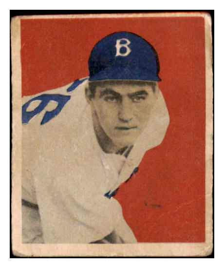 1949 Bowman Baseball #061 Rex Barney Dodgers VG 487385