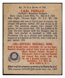 1949 Bowman Baseball #070 Carl Furillo Dodgers EX+/EX-MT 487400
