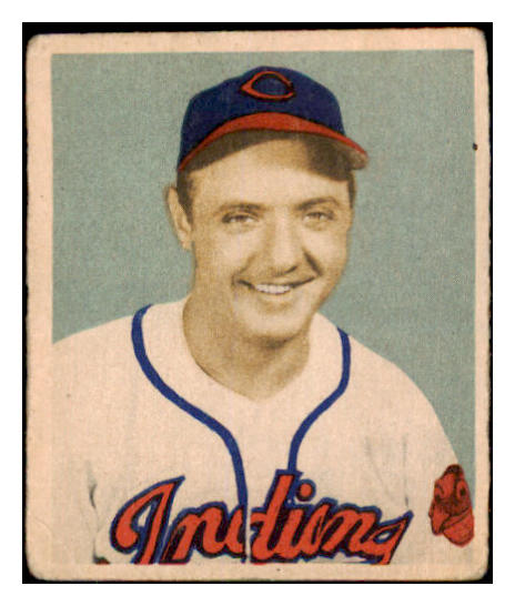 1949 Bowman Baseball #078 Sam Zoldak Indians EX No Name 487417