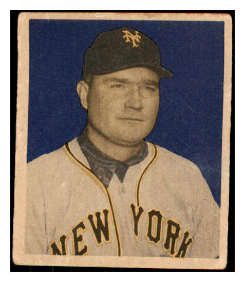 1949 Bowman Baseball #085 Johnny Mize Giants VG-EX No Name 487429