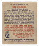 1949 Bowman Baseball #105 Bill Kennedy Browns VG 487471