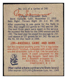 1949 Bowman Baseball #113 Ray Lamanno Reds GD-VG 487486