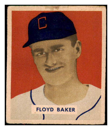 1949 Bowman Baseball #119 Floyd Baker White Sox VG-EX 487496