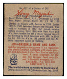 1949 Bowman Baseball #127 Henry Majeski A's VG-EX Script 487513