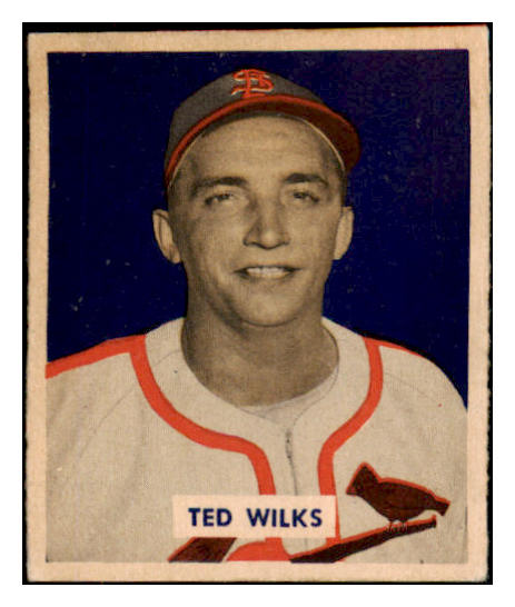 1949 Bowman Baseball #137 Ted Wilks Cardinals EX-MT 487533