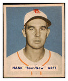 1949 Bowman Baseball #139 Hank Arft Browns EX-MT 487538