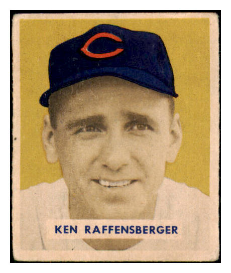 1949 Bowman Baseball #176 Ken Raffensberger Reds VG 487611