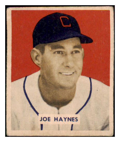 1949 Bowman Baseball #191 Joe Haynes White Sox VG 487642