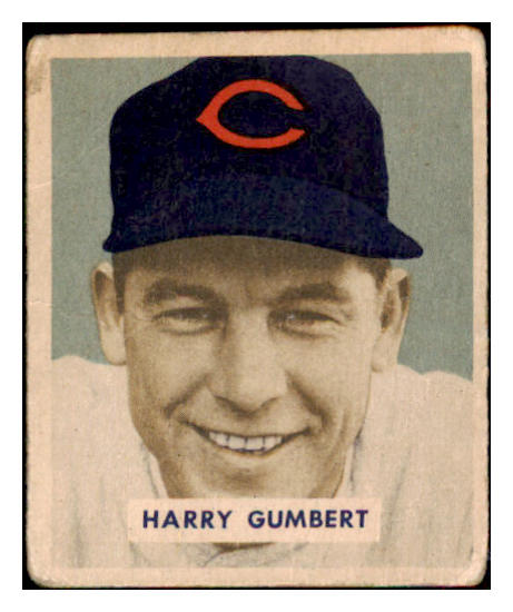 1949 Bowman Baseball #192 Harry Gumbert Reds VG 487644