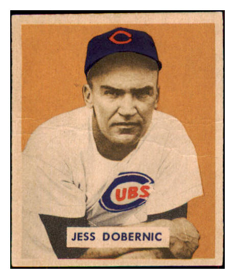 1949 Bowman Baseball #200 Jess Dobernic Cubs GD-VG 487658