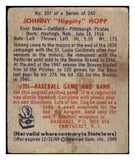1949 Bowman Baseball #207 Johnny Hopp Pirates GD-VG 487672