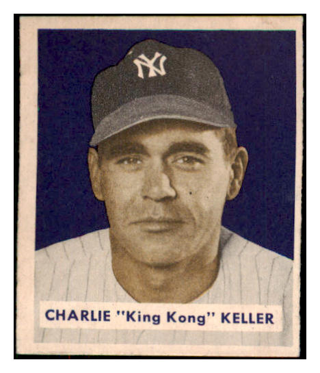 1949 Bowman Baseball #209 Charlie Keller Yankees EX-MT 487675