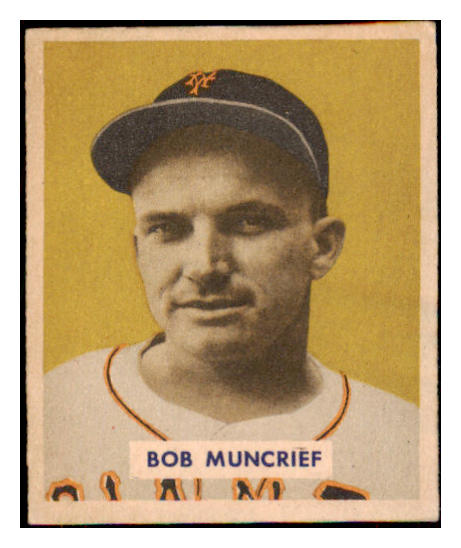 1949 Bowman Baseball #221 Bob Muncrief Pirates EX-MT 487695
