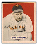 1949 Bowman Baseball #223 Bobby Hofman Giants EX 487700