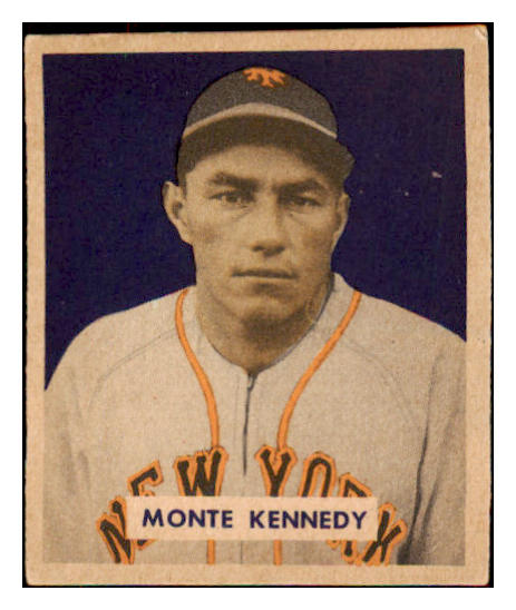 1949 Bowman Baseball #237 Monte Kennedy Giants EX 487723